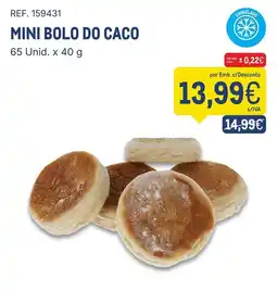 Makro Mini bolo do caco promoção