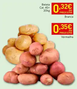 Recheio Batata Branca promoção