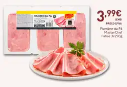 Recheio Fiambre da Pá MasterChef promoção