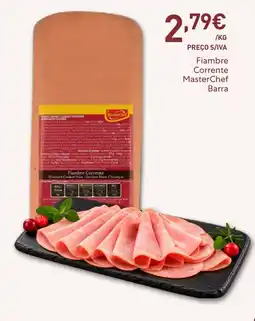 Recheio Fiambre corrente masterchef barra promoção