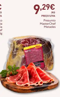 Recheio Presunto MasterChef Metades promoção