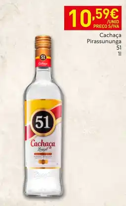 Recheio Cachaça Pirassununga 51 promoção