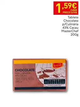 Recheio Chocolate para culinária 43% cacao masterchef promoção