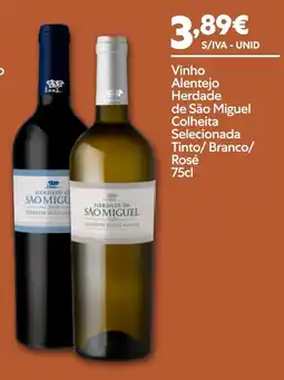 Recheio Vinho Alentejo Herdade de São Miguel promoção