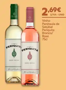 Recheio Vinho Península de Setúbal Periquita Branco/Rosé promoção