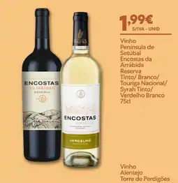 Recheio Vinho Península de Setúbal Encostas promoção