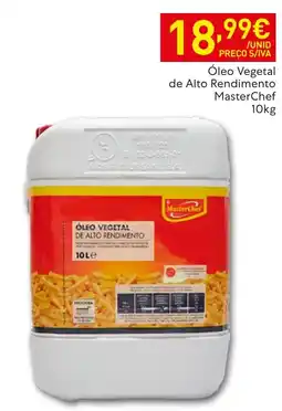 Recheio Óleo vegetal de alto rendimento masterchef promoção