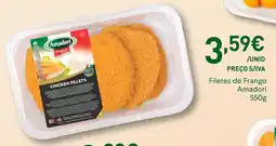 Recheio Filetes de Frango Amadori promoção