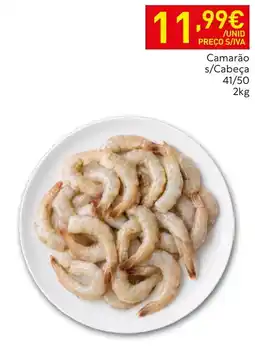 Recheio Camarão s/Cabeça promoção
