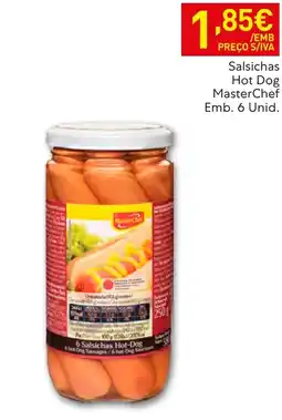 Recheio Salsichas Hot Dog MasterChef promoção