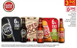 Recheio Super Bock Stout promoção