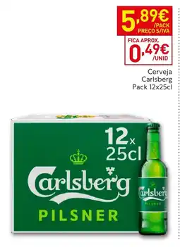 Recheio Cerveja Carlsberg promoção