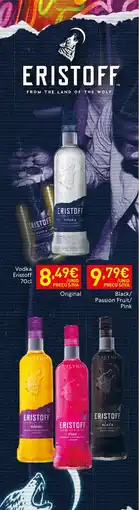 Recheio Vodka Eristoff promoção