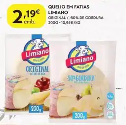 Spar Queijo em fatias limiano promoção