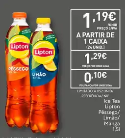 Recheio Ice Tea Lipton Pêssego/Limão/Manga promoção