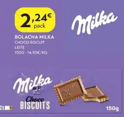 Spar Milka Choco Biscuits promoção