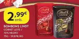 Spar Bombons Lindt promoção