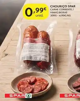 Spar Chouriço spar promoção