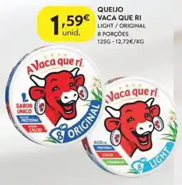 Spar Queijo vaca que ri original promoção