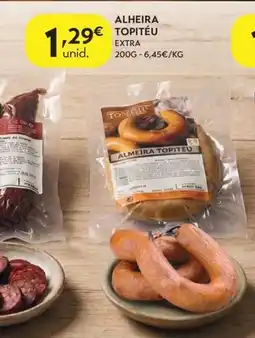 Spar Alheira topiteu extra promoção