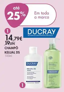 Pingo Doce Ducray champô kelual ds promoção