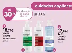 Pingo Doce Dercos technique champô anti caspa ds promoção
