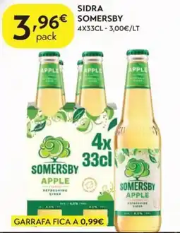 Spar Sidra somersby apple promoção