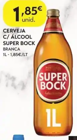 Spar Cerveja c/ álcool super bock promoção