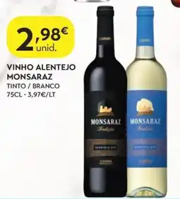 Spar Vinho alentejo monsaraz promoção