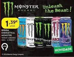 Spar Bebida energética monster promoção
