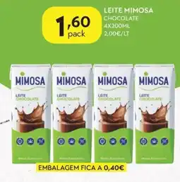 Spar Leite chocolate mimosa promoção