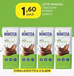 Spar Leite mimosa chocolate promoção