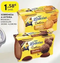 Spar Sobremesa a leiteira promoção