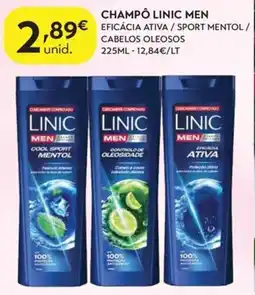 Spar Champô linic men promoção