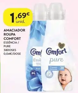 Spar Amaciador roupa comfort essência / pure promoção