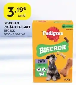 Spar Biscoito p/cão pedigree biscrok promoção