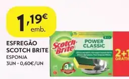 Spar esfregão scotch brite esponja promoção