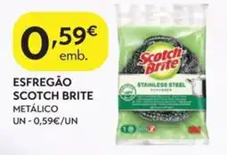 Spar esfregão scotch brite metálico promoção