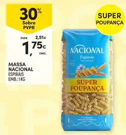 Continente Massa nacional espirais promoção