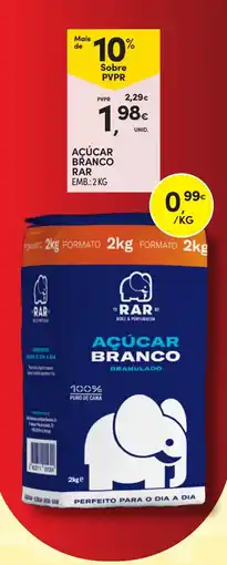 Continente Açúcar branco rar promoção