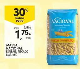 Continente Massa Nacional Espirais/Riscado promoção