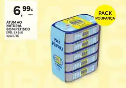 Continente atum ao natural bom petisco promoção
