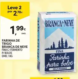 Continente Farinha de trigo branca de neve promoção