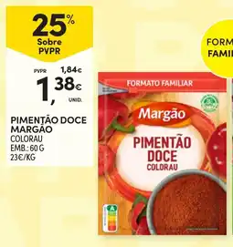 Continente Pimentão doce margão promoção