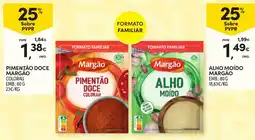 Continente Pimentão doce margão promoção