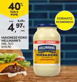 Continente Maionese vidro hellmann's promoção