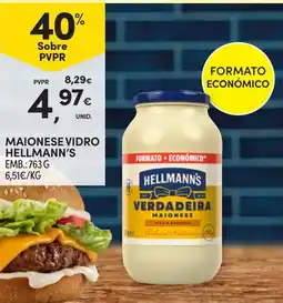 Continente Maionese vidro hellmann's promoção