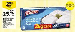 Continente Medalhões de pescada do cabo pescanova promoção