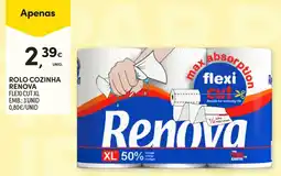 Continente Rolo cozinha renova flexi cut xl promoção