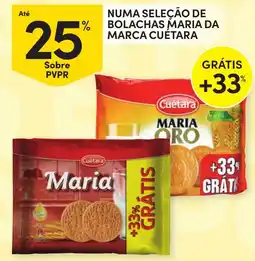Continente bolachas maria da marca cuétara promoção